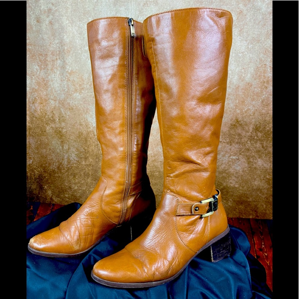 Women’s boots - brown - knee height - sz 10M
